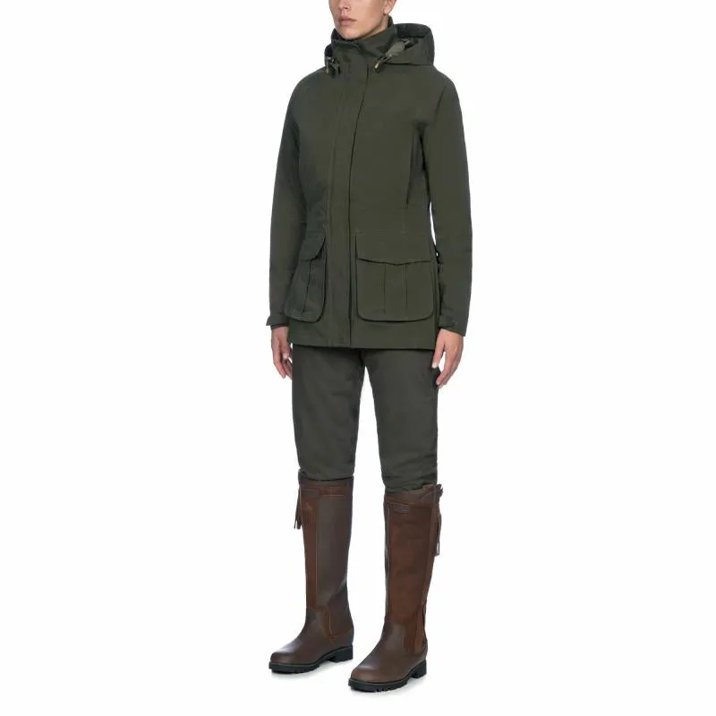 Musto Burnham BR1 Waterproof Ladies Jacket - Dark Moss