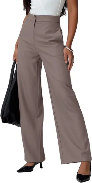 NIMIN Womens Dress Pants 2025 Business Casual Work Slacks for Women High Waisted Office Trousers