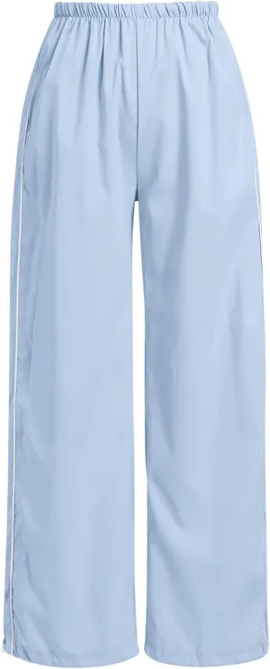 ODASDO Women Drawstring Baggy Jogger Sweatpants with Pockets Elastic Waist Casual Loose Track Pants Yoga Punk Hip Hop Pants