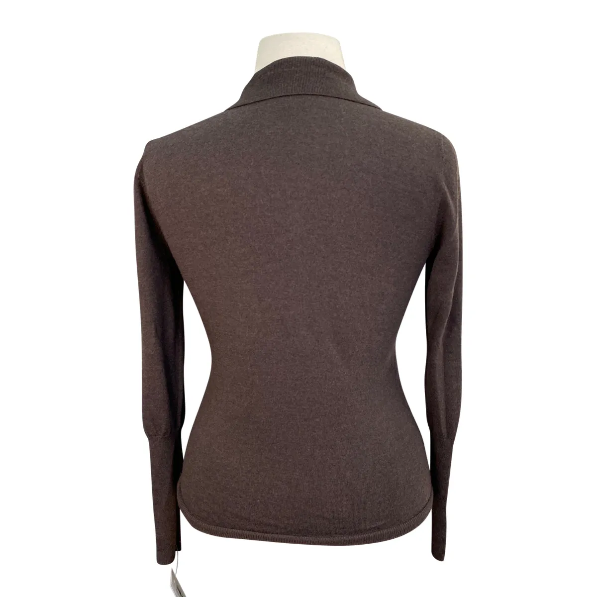 PS of Sweden 'Haley' Fine Knit Sweater in Coffee - Women's XL