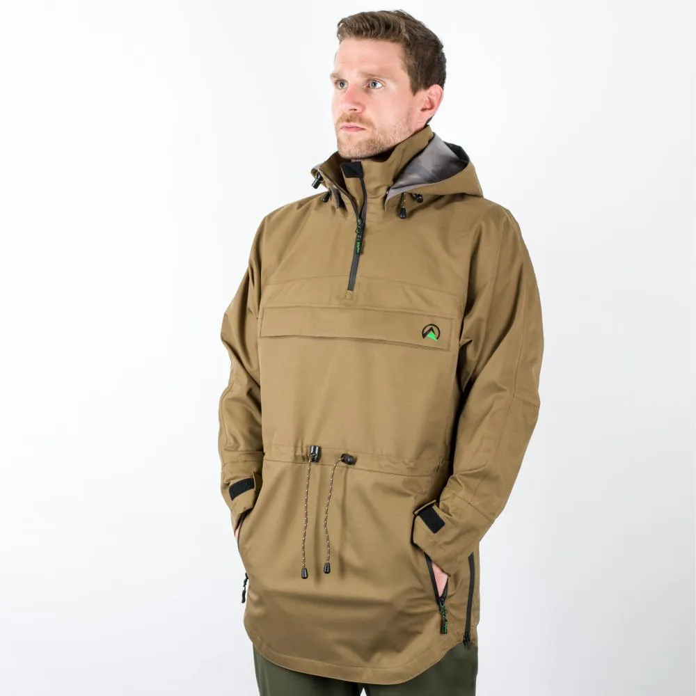 Ridgeline Evolution Mens Waterproof Smock - Heather Brown
