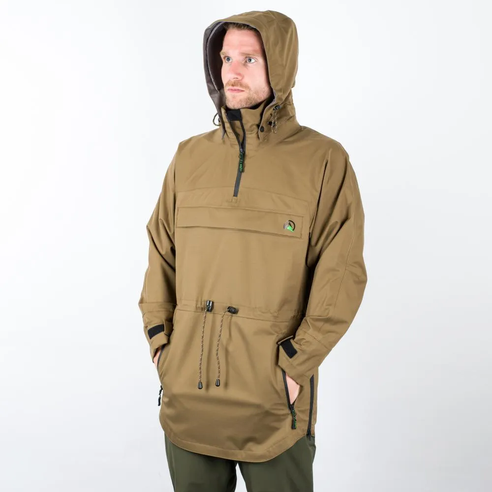 Ridgeline Evolution Mens Waterproof Smock - Heather Brown