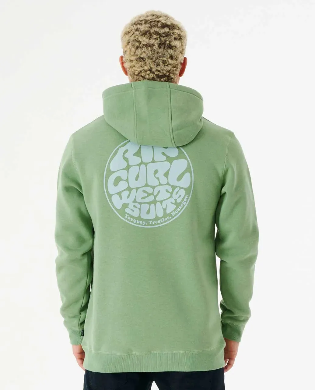 RIP CURL Wetsuit Icon Hoodie Jade