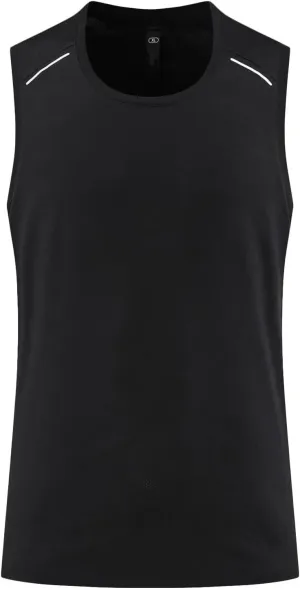 Rivccku Men's Athletic Workout Tank Tops Sleeveless Running Shirts Training Quick Dry Gym Vest