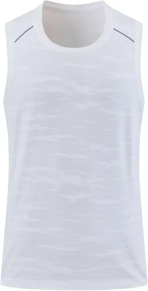 Rivccku Men's Athletic Workout Tank Tops Sleeveless Running Shirts Training Quick Dry Gym Vest