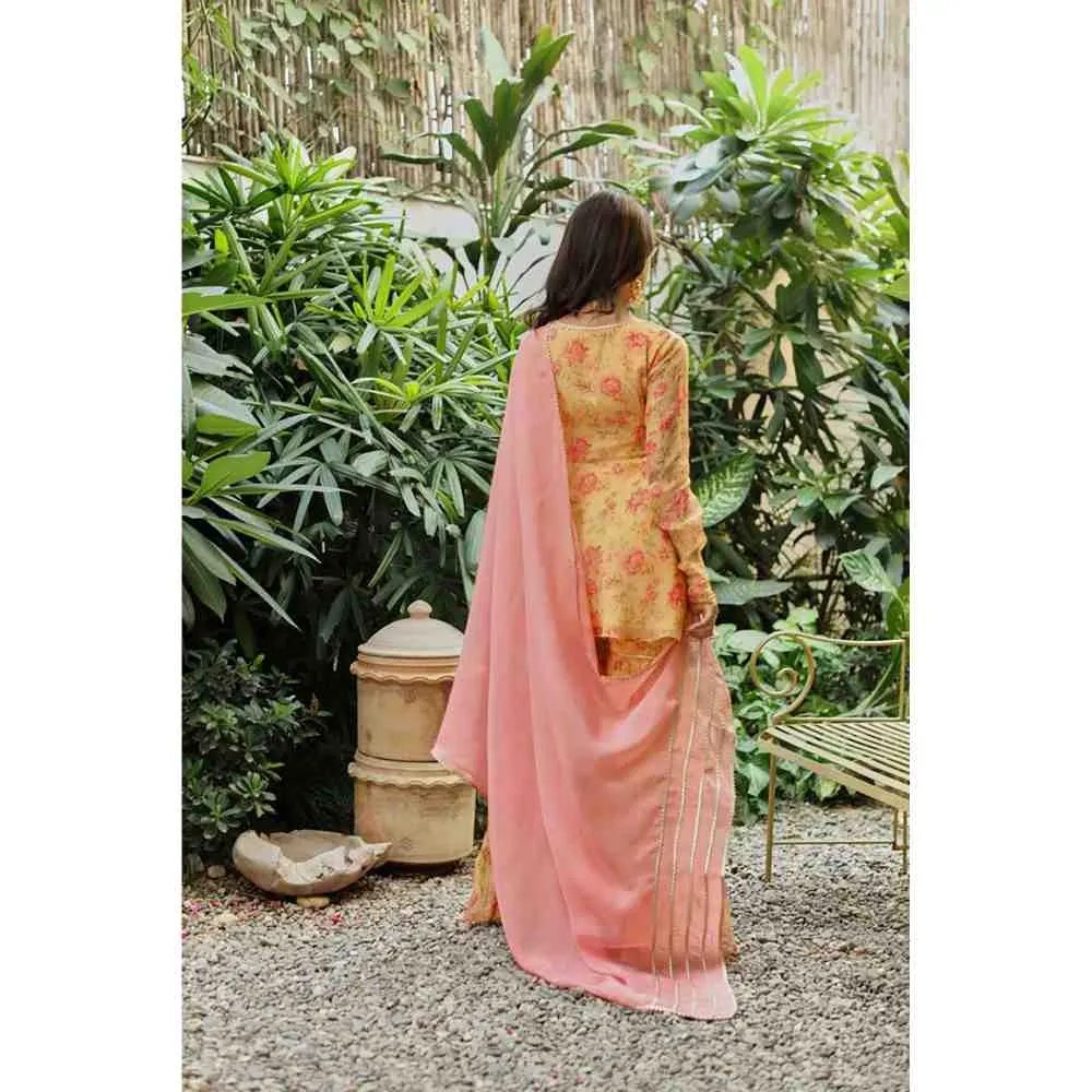 Roze Zuri Sharara (Set of 3)