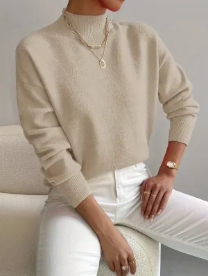 Sarah | Classic High-Neck Jumper