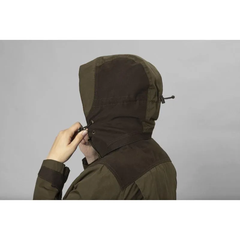 Seeland Key-Point Kora Ladies SEETEX Waterproof Jacket - Pine Green/Grizzly Brown