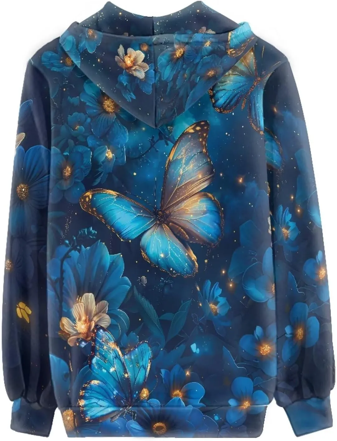 Showudesigns Women's Clothing Zip Up Hoodies XS-5XL Fashion Sweatshirts Clothes Fall Pullover Tops