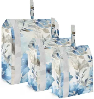 Spring Poppies Floral Colorful Packing Cubes for Suitcases 3 Set Lightweight Compression Luggage Packing Organizers for Carry on Suitcase Travel Accessories Luggage Organizer Bags Set