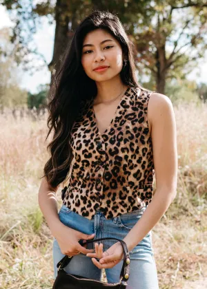 Stevie Leopard Vest