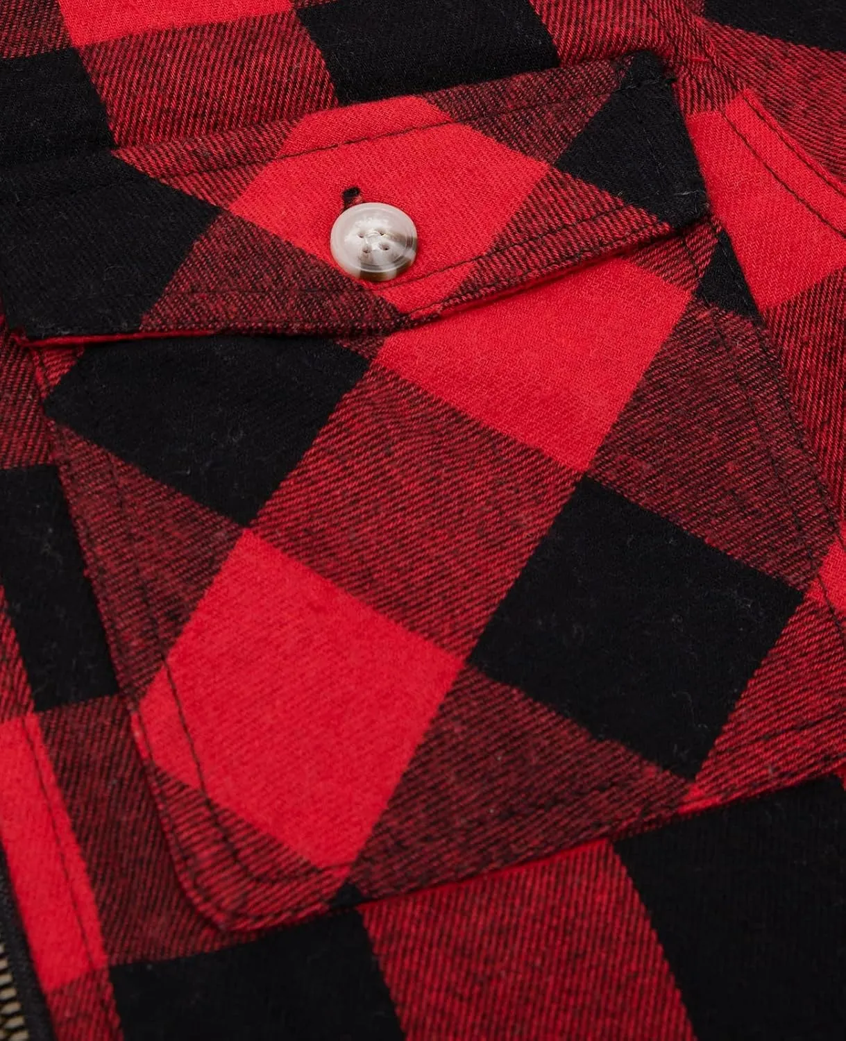 ThCreasa Girls Plaid Flannel Jacket Sherpa Fleece Lined Zip Up Winter Shirts with Hood