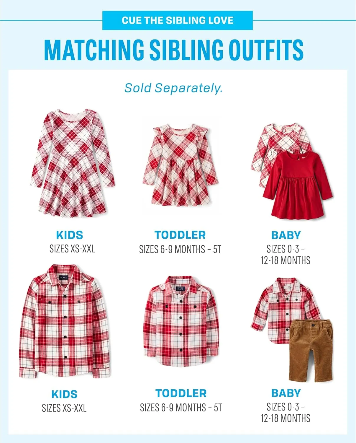 The Children's Place Baby Boys' and Toddler Long Sleeve Plaid Flannel Button Up Shirt