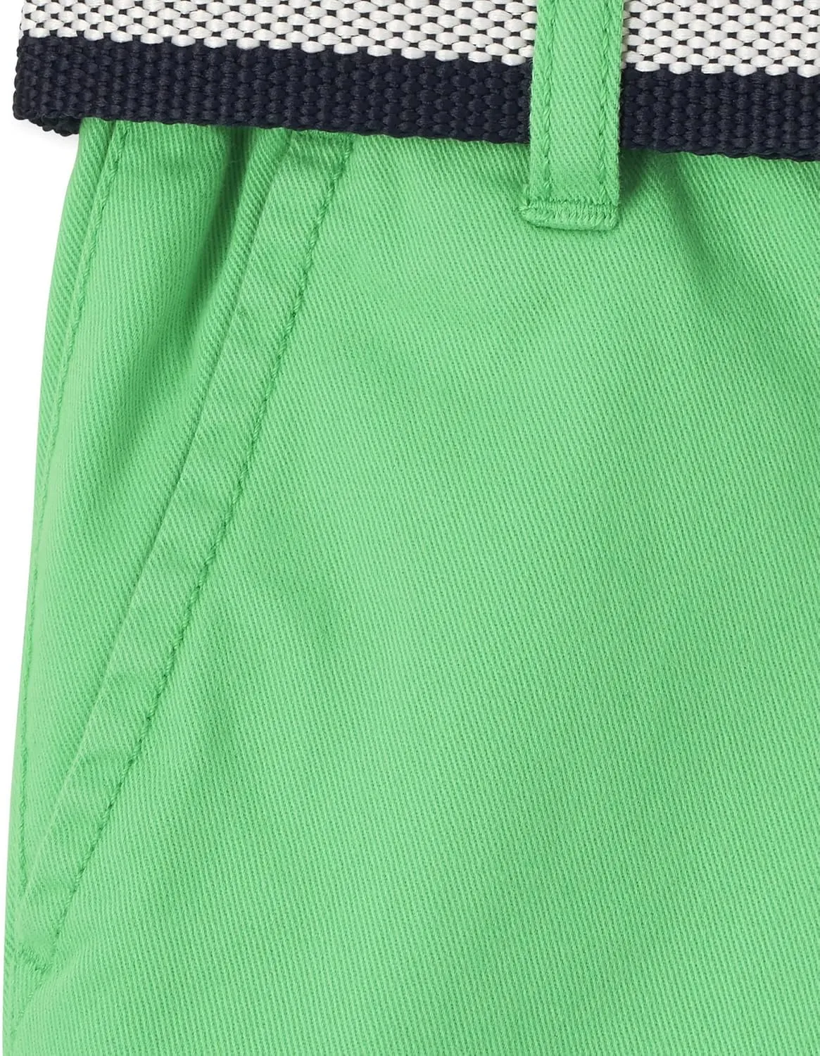The Children's Place Baby Boys' and Toddler Twill Belted Chino Short