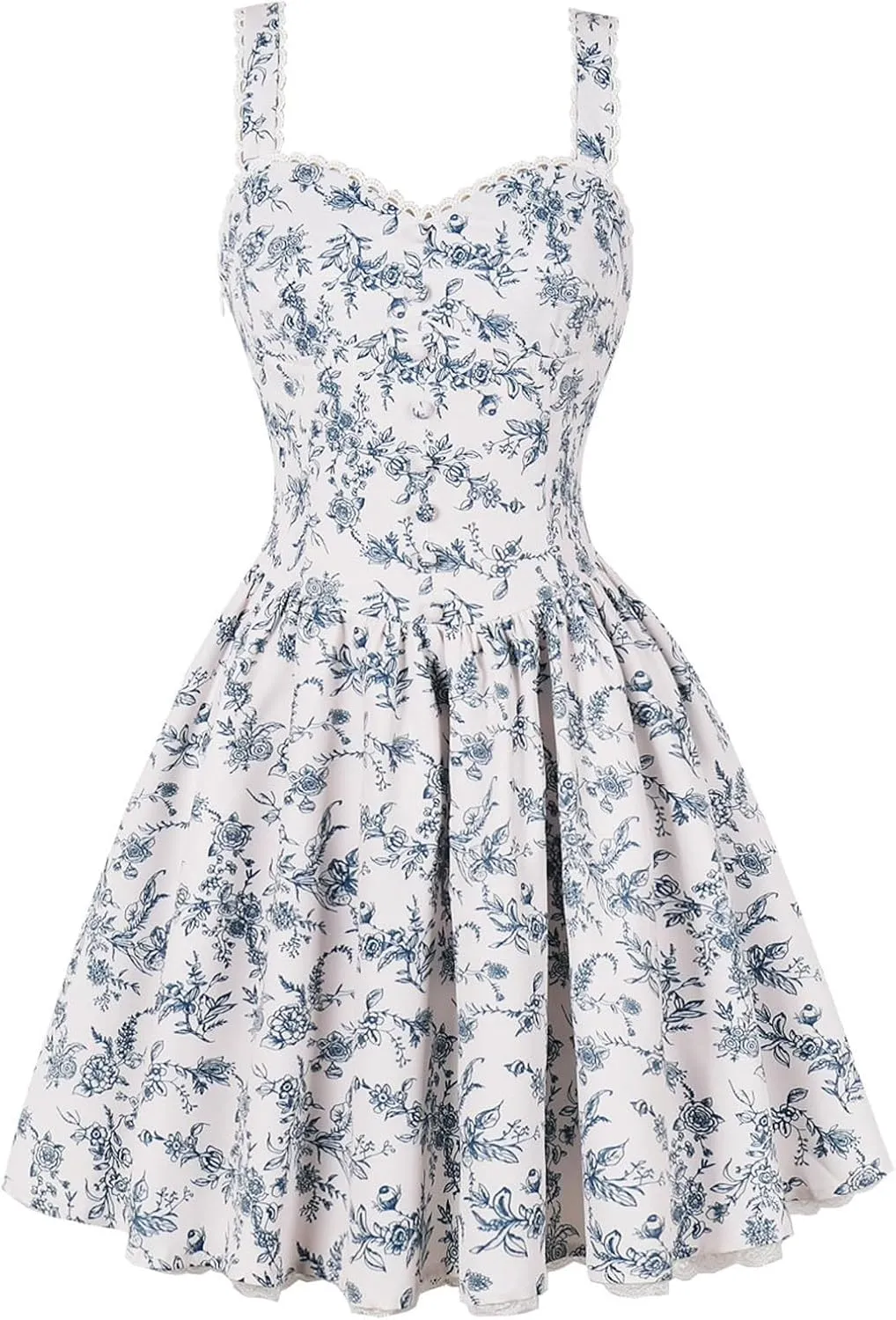 Women Y2k Backless Mini Dress Spring Sexy Low Cut Sleeveless Spaghetti Strap Ruffle Short Dresses Floral Corset Mini Dresses