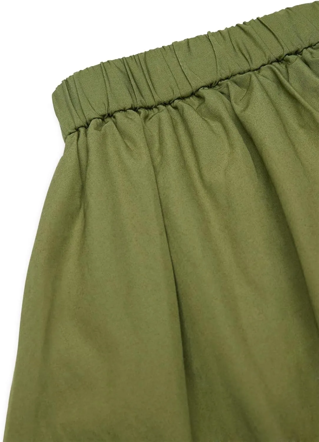 Women Y2k Bubble Maxi Skirt Casual Elastic Waist Flowy A Line Long Skirt Summer Ruffle Midi Skirt Dress Streetwear