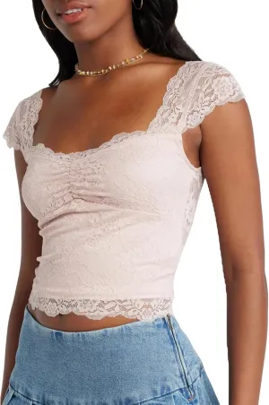 Women Y2k Lace Trim Tank Tops Cute Floral Lace LowCut Ruffle Going Out Camisole Summer Fairycore Coquette Streetwear
