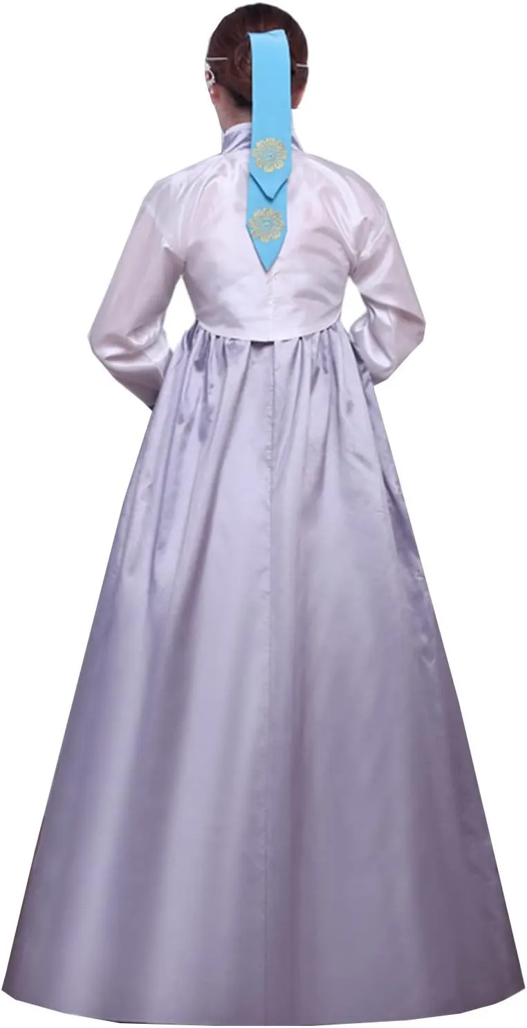 Women's Korean Hanbok Dress Short Tops Long Skirt Cosplay Costume