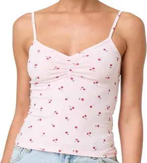 Womens Sexy Cami Stretchy Spaghetti Strap Camisole Tank Top Y2k Going Out Slim Corset Sleeveless Shirt Crop Tops