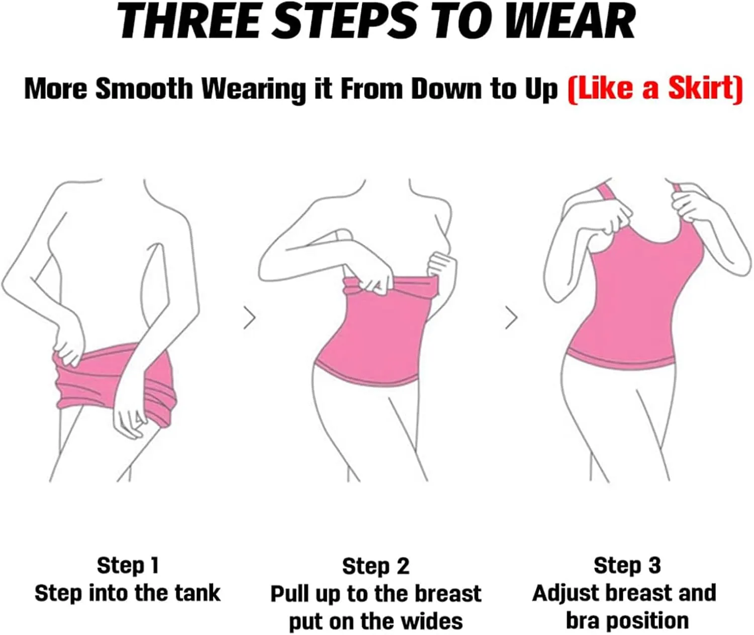 Women's Tummy Control Shapewear Tank Tops Seamless Square/Scoop Neck Compression Body Shaper Camisole