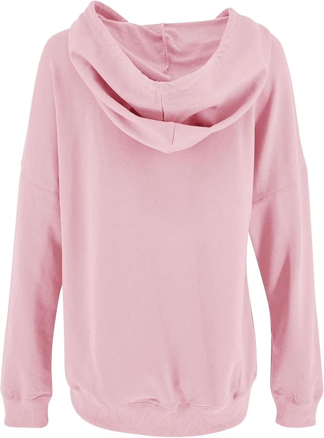 Yuccalley Women's Long Sleeve Fashion Pocket Hoodies Casual Pullover Tops